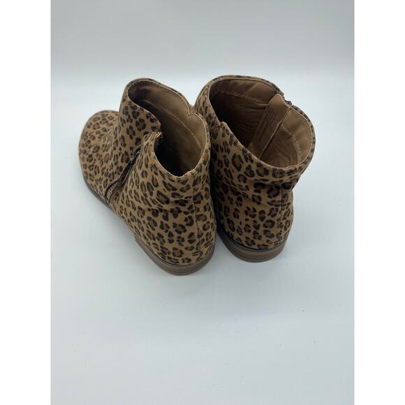 Girl’s Sz 3 leopard boots - Picture 3 of 9